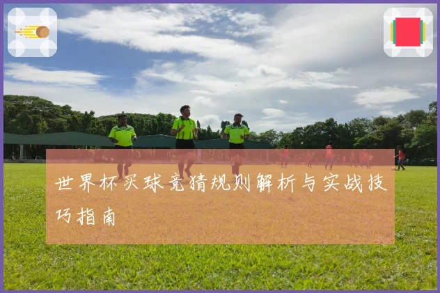 世界杯买球竞猜规则解析与实战技巧指南